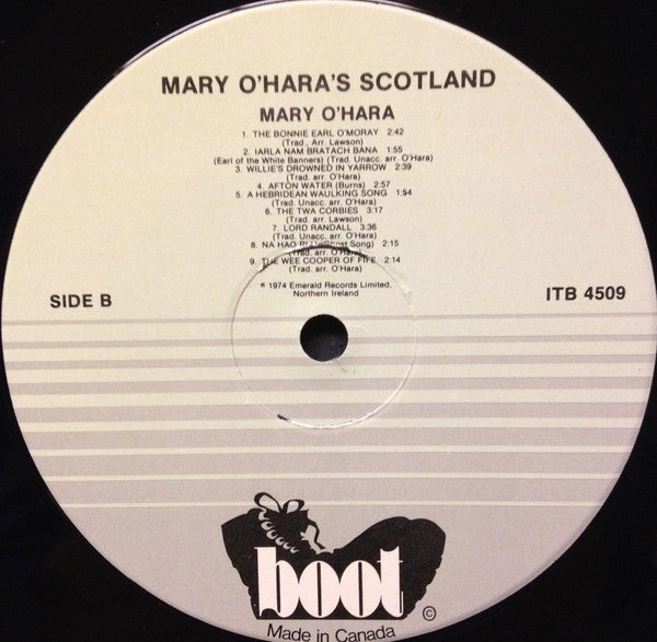 Mary O'Hara : Mary O'Hara's Scotland (LP, Album)