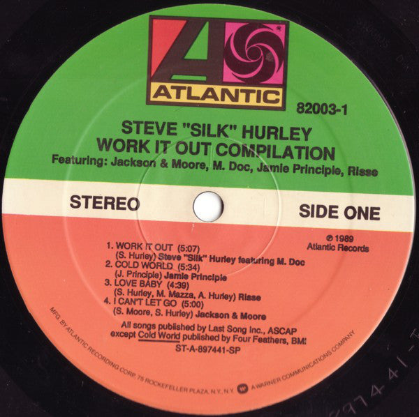 Steve "Silk" Hurley : Work It Out Compilation (LP, Comp)