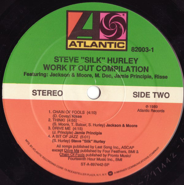Steve "Silk" Hurley : Work It Out Compilation (LP, Comp)