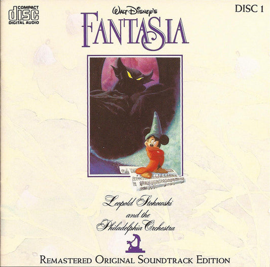 Leopold Stokowski and the The Philadelphia Orchestra : Walt Disney's Fantasia (2xCD, Album, RM)
