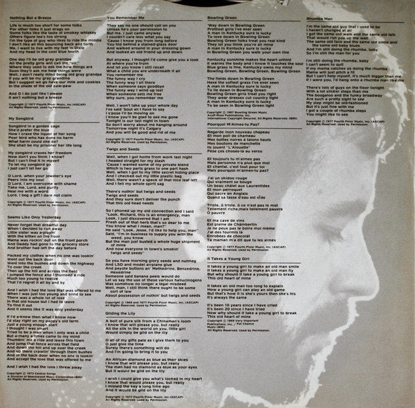 Jesse Winchester : Nothing But A Breeze (LP, Album, Jac)