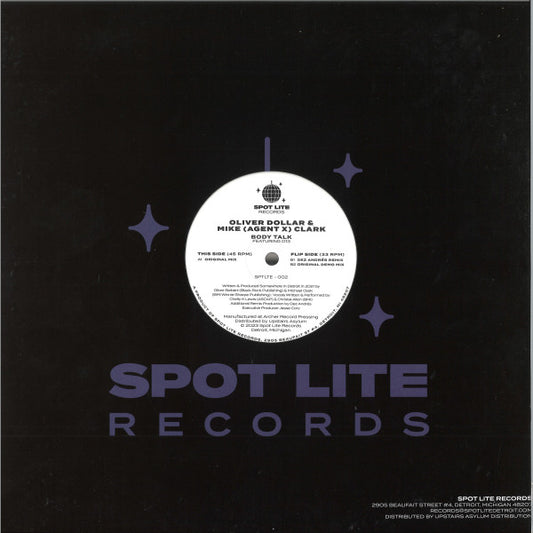 Oliver $ & Mike Clark Featuring D13 (5) : Body Talk (12")