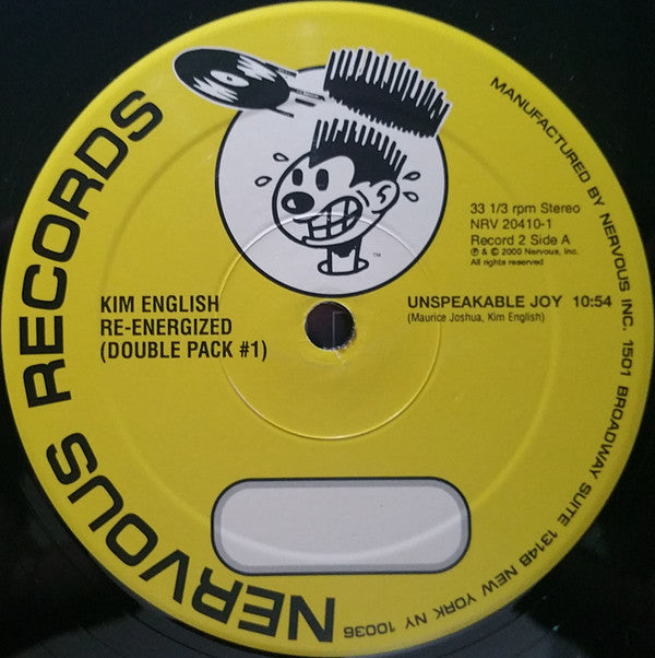 Kim English : Re-Energized (LP1) (2x12", Comp)