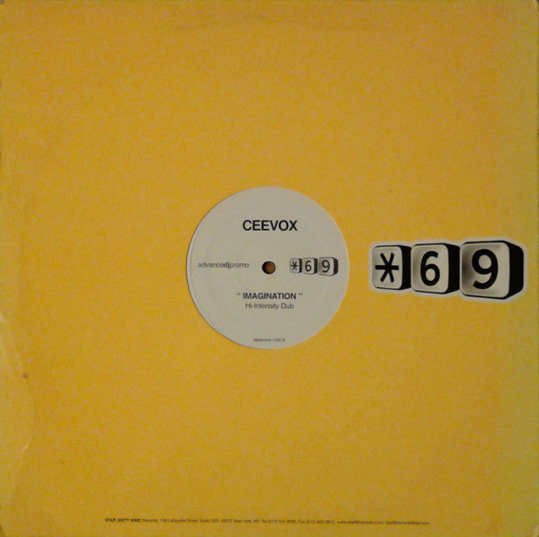 Ceevox : My Imagination (12", Promo)