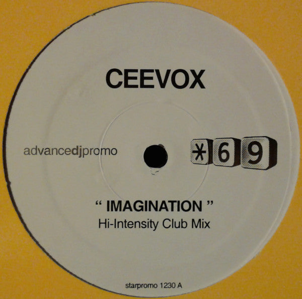 Ceevox : My Imagination (12", Promo)