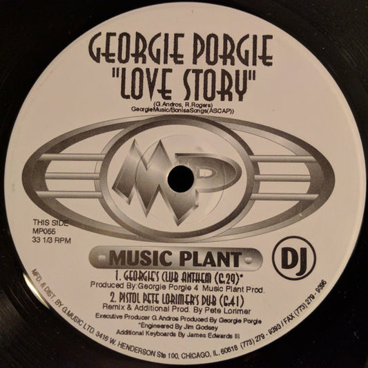 Georgie Porgie : Love Story (12", Promo)