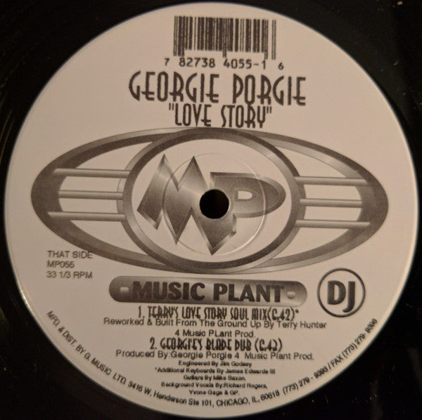 Georgie Porgie : Love Story (12", Promo)