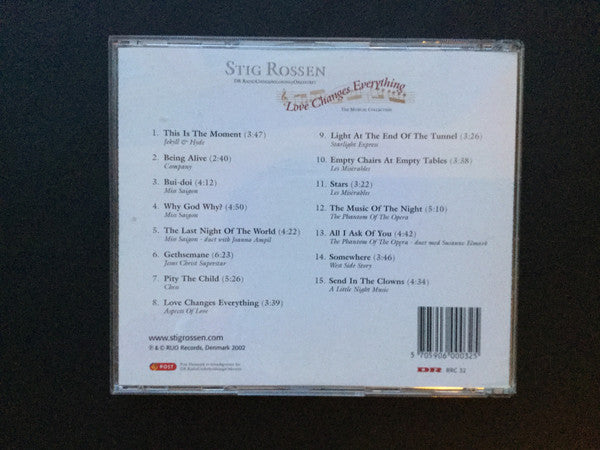 Stig Rossen & DR RadioUnderholdningsOrkestret : Love Changes Everything - The Musical Collection (CD, Album)