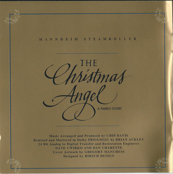 Mannheim Steamroller As Told By Olivia Newton-John And Chip Davis : The Christmas Angel - A Family Story (CD, Album, Dol)