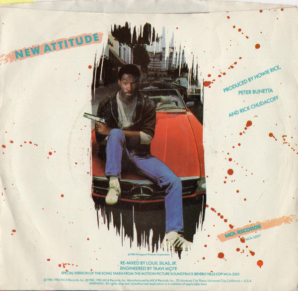 Patti LaBelle / Harold Faltermeyer : New Attitude / Shoot Out (7", Single, Pin)