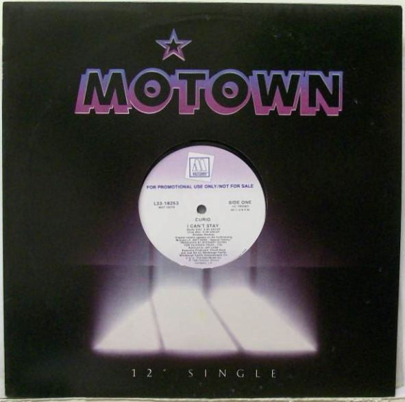 Curio (3) : I Can't Stay (12", Promo)
