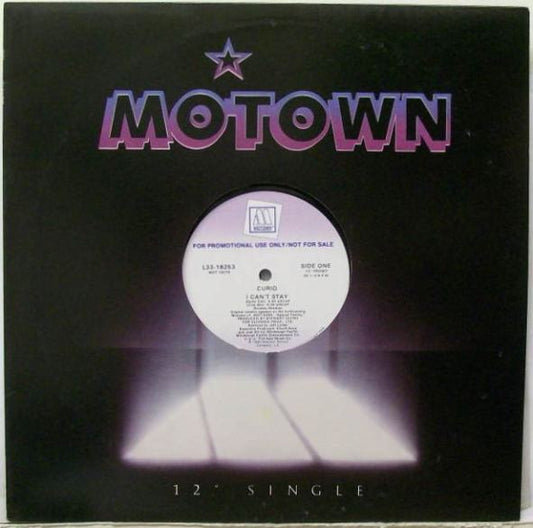 Curio (3) : I Can't Stay (12", Promo)
