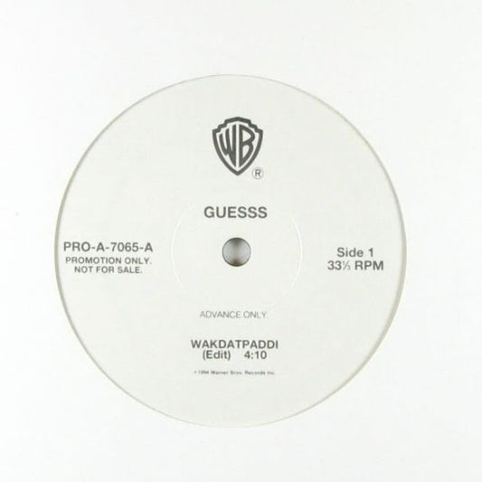Guesss : Wakdatpaddi (12", Single, Promo)