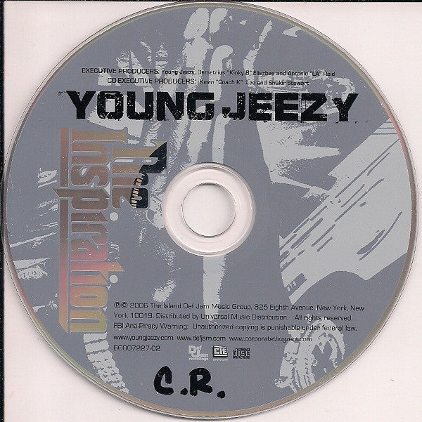 Young Jeezy : The Inspiration (CD, Album)