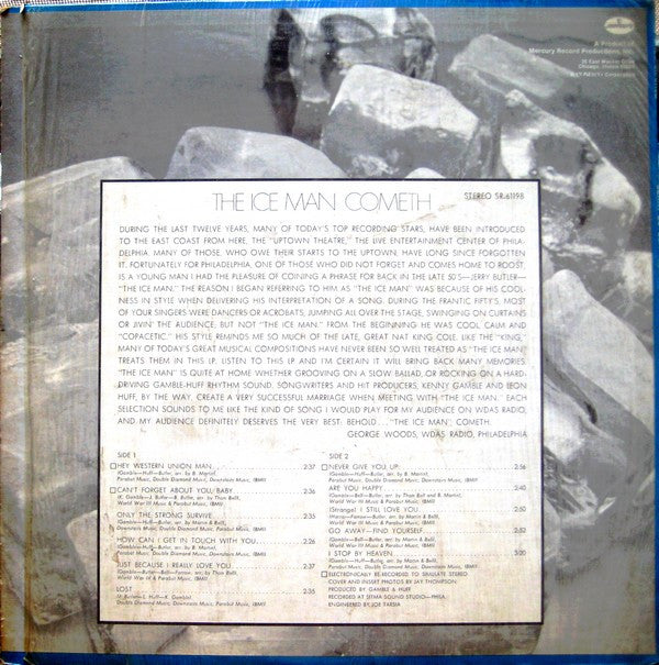 Jerry Butler : The Ice Man Cometh (LP, Album)