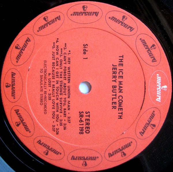 Jerry Butler : The Ice Man Cometh (LP, Album)