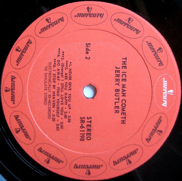 Jerry Butler : The Ice Man Cometh (LP, Album)