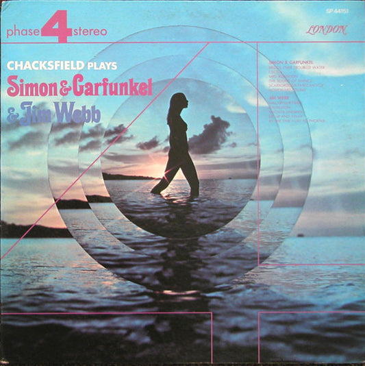 Frank Chacksfield & His Orchestra : Chacksfield Plays Simon & Garfunkel & Jim Webb (LP, Gat)