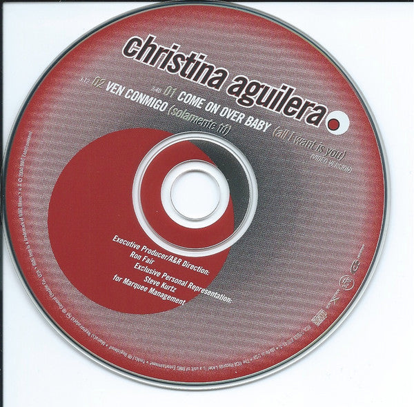 Christina Aguilera : Come On Over Baby (All I Want Is You) (CD, Single, Enh, Dig)