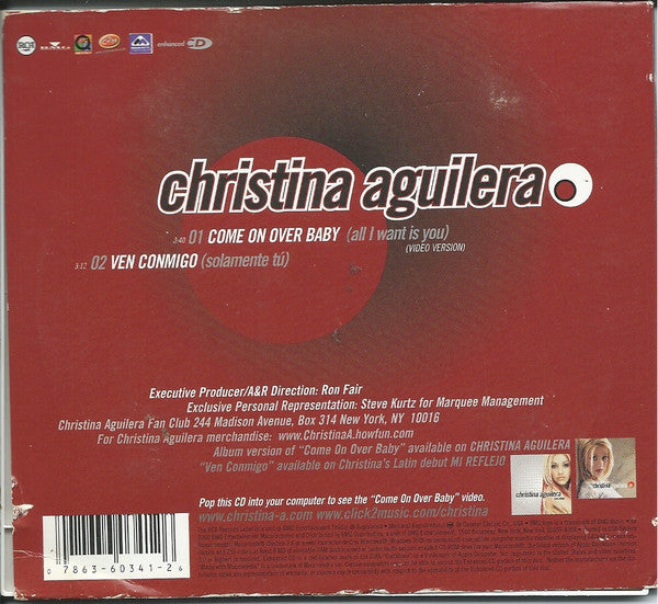 Christina Aguilera : Come On Over Baby (All I Want Is You) (CD, Single, Enh, Dig)