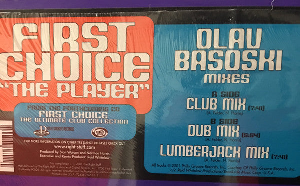 First Choice : The Player (Olav Basoski Mixes) (12")