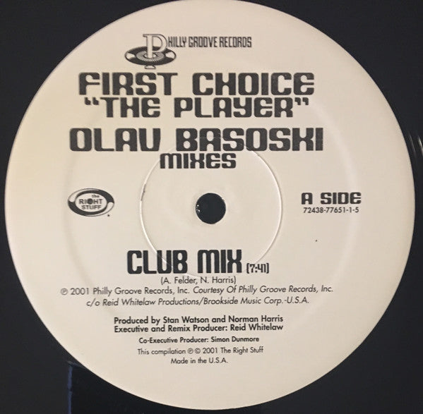 First Choice : The Player (Olav Basoski Mixes) (12")