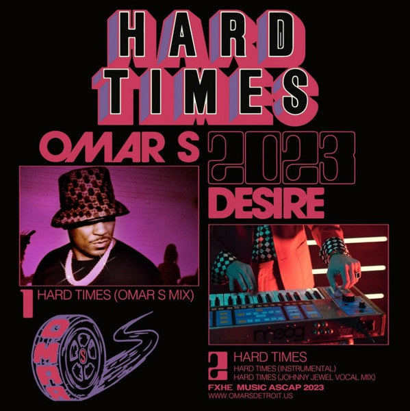 Omar-S, Desire (16) : Hard Times (12")