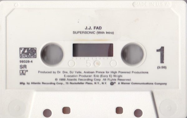 J.J. Fad : Supersonic (Cass, Single, SR,)