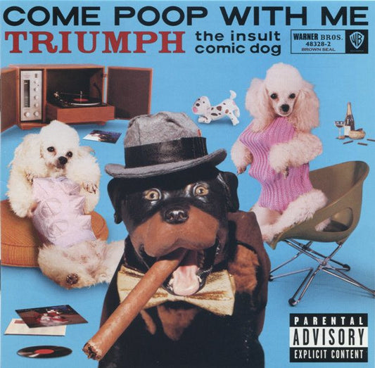 Triumph The Insult Comic Dog : Come Poop With Me (CD, Album + DVD-V, NTSC)