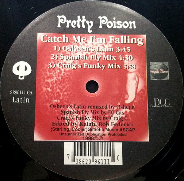 Pretty Poison Featuring E Team W/ DJ EFX & Big Ed / Jon Bishop / Osheen / Keith Miller & Brian Bristol / Jonathan Keith / Pablo La Rosa / Leni Kern / Tony Strada / Robin M / DJ Cas / Craig C. / Willie Lewis (2) : Catch Me I'm Falling (2x12", Ltd)
