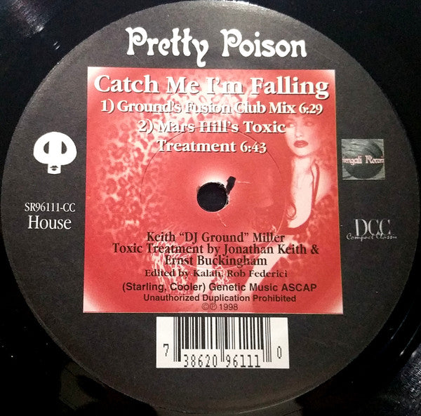 Pretty Poison Featuring E Team W/ DJ EFX & Big Ed / Jon Bishop / Osheen / Keith Miller & Brian Bristol / Jonathan Keith / Pablo La Rosa / Leni Kern / Tony Strada / Robin M / DJ Cas / Craig C. / Willie Lewis (2) : Catch Me I'm Falling (2x12", Ltd)