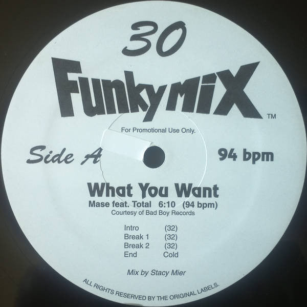 Various : Funkymix 30 (4x12", Comp, Promo)