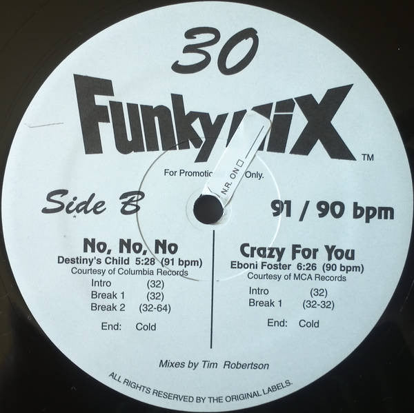 Various : Funkymix 30 (4x12", Comp, Promo)