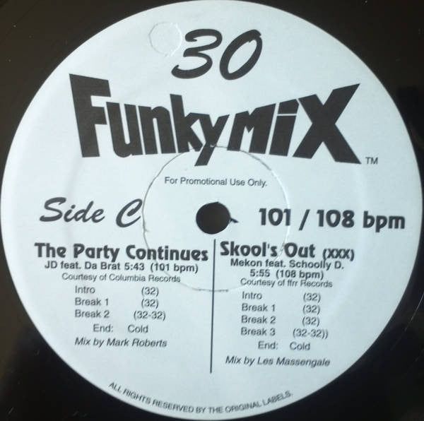 Various : Funkymix 30 (4x12", Comp, Promo)