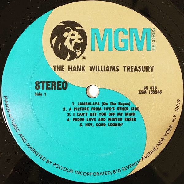 Hank Williams : The Hank Williams Treasury (Box, Comp, Club, Sli + 4xLP)