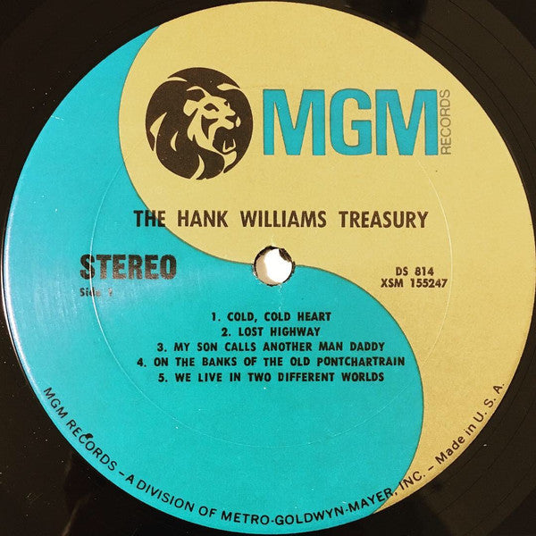 Hank Williams : The Hank Williams Treasury (Box, Comp, Club, Sli + 4xLP)