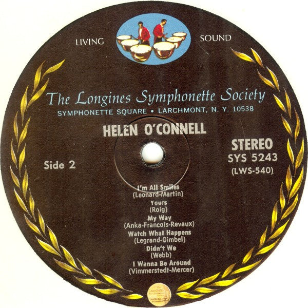 Helen O'Connell : The Inimitable Helen O'Connell In A Beautiful Friendship (LP, Album)