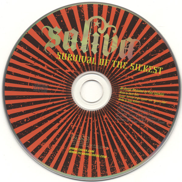 Saliva : Survival Of The Sickest (CD, Album)