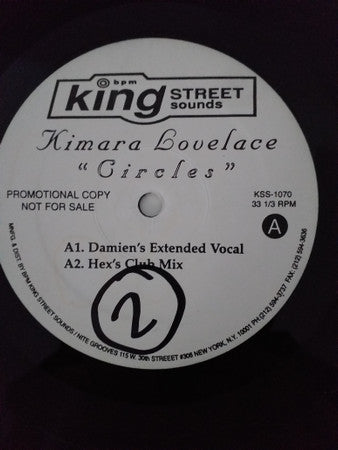 Kimara Lovelace : Circles (12", Promo)