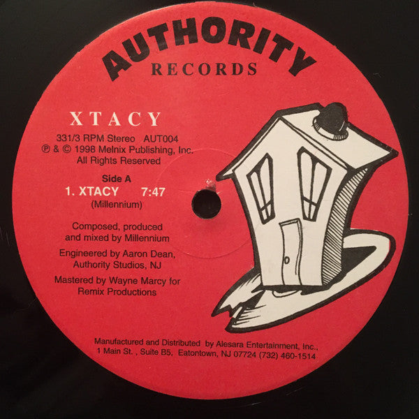 Millennium's X : Xtacy / Radio X / Acid X (12")