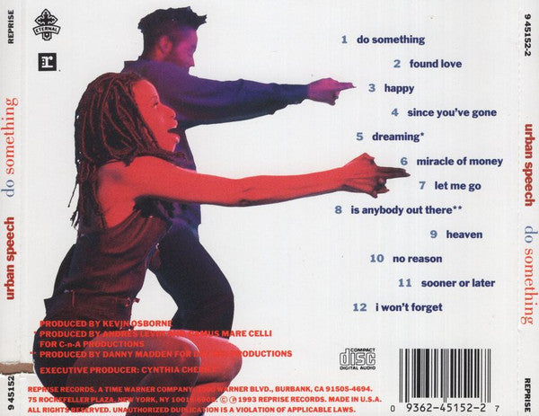 Urban Speech : Do Something (CD, Album)