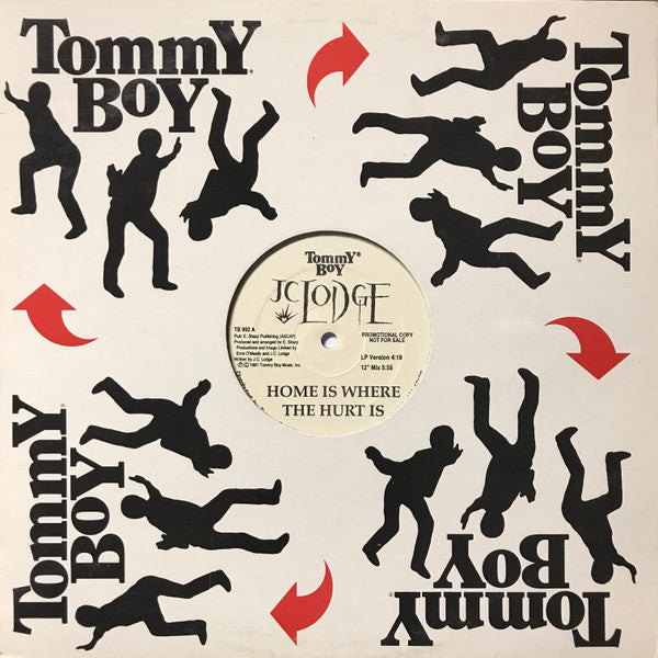 JC Lodge : Home Is Where The Hurt Is / Telephone Love (12", Promo)