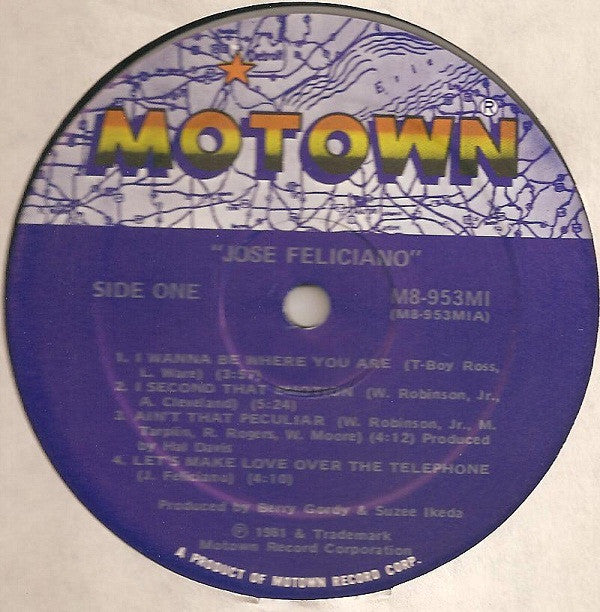 José Feliciano : Jose Feliciano (LP, Album)