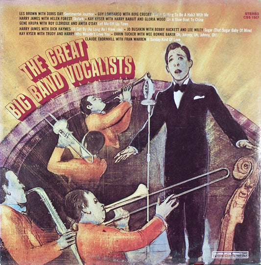 Various : The Great Big Band Vocalists (LP, Comp, RE)