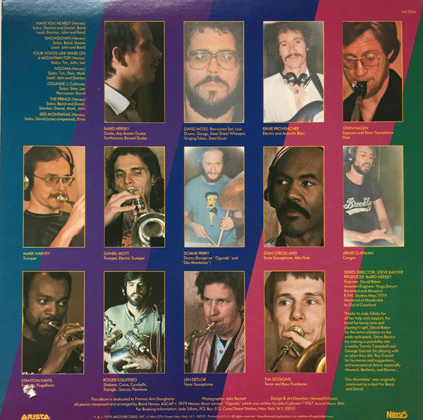 Baird Hersey & The Year Of The Ear : Have You Heard? (LP, Album)