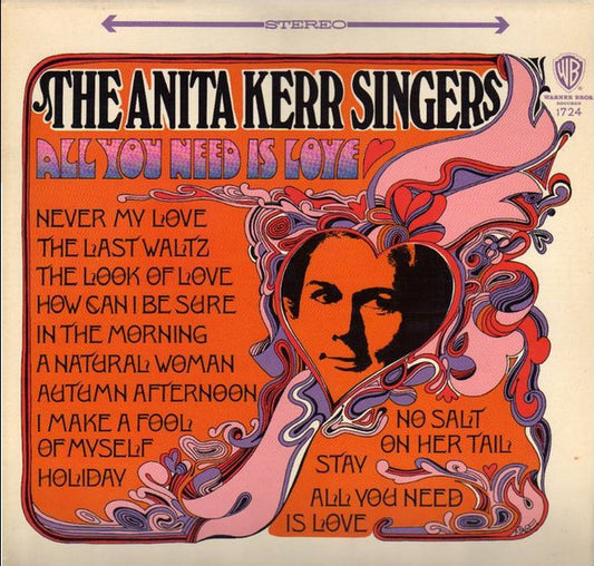The Anita Kerr Singers : All You Need Is Love (LP, Album)
