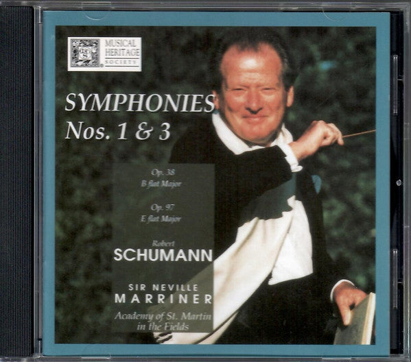 Robert Schumann / The Academy Of St. Martin-in-the-Fields, Sir Neville Marriner : Symphonies Nos. 1 & 3 (CD)