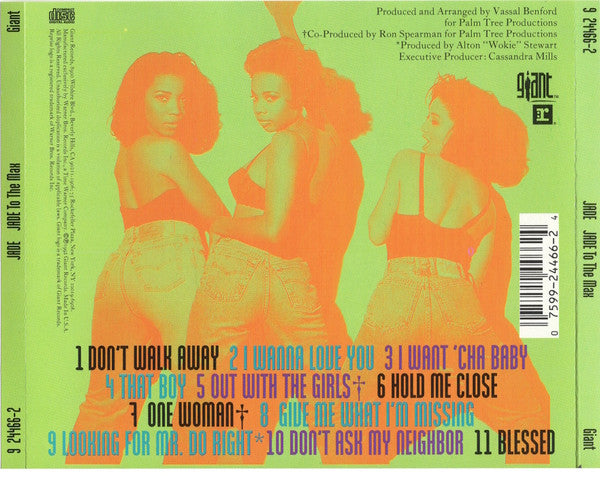 Jade (3) : Jade To The Max (CD, Album)