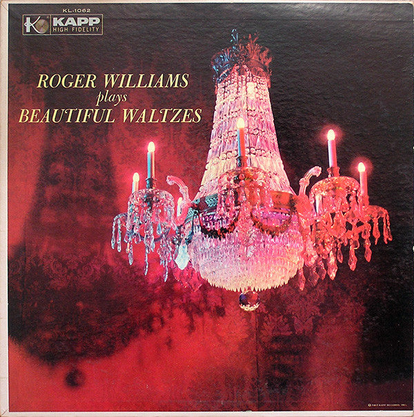 Roger Williams (2) : Roger Williams Plays Beautiful Waltzes (LP, Album, Mono)
