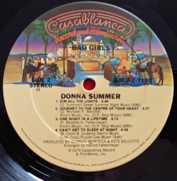 Donna Summer : Bad Girls (2xLP, Album, 73 )